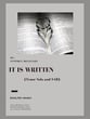 It Is Written (Tenor solo and SAB) SAB choral sheet music cover